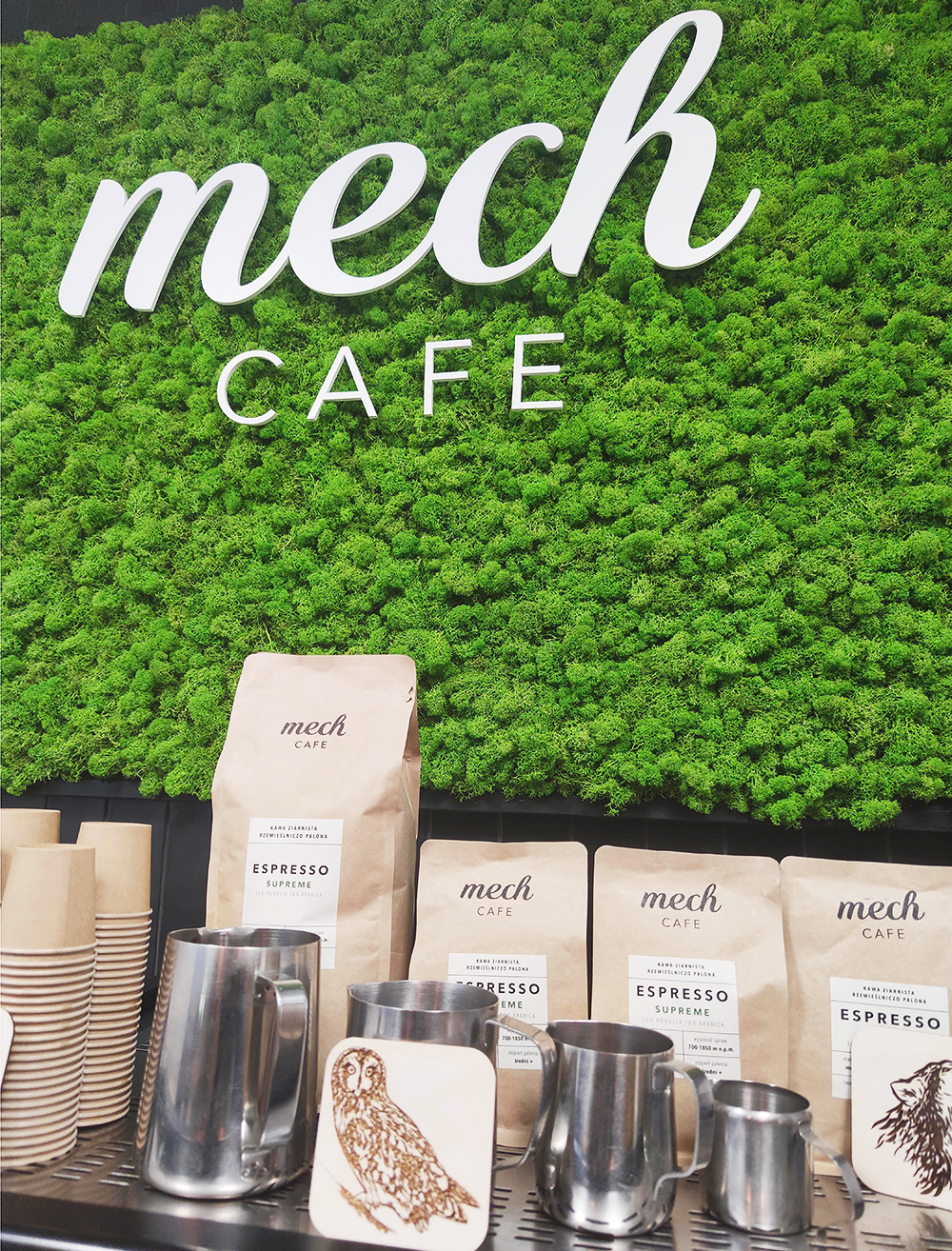Otwarcie kawiarni Mech Cafe!